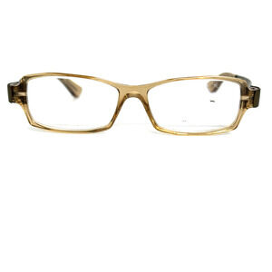 Face A Face Eyeglasses NUEVA 2 243 Crystal Brown Rectangular‎ 52[]15 135 20429